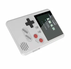 500in1retro Video Trò chơi máy nghe nhạc hỗ trợ hai người chơi 8 bit 2.4 inch đầy màu sắc LCD mini cầm tay macaroon Trò chơi giao diện điều khiển cậu bé