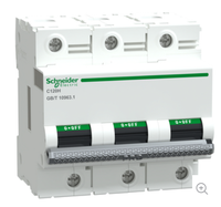 Disjoncteur Schneider 3 pôles C125A à haute capacité de coupure pour circuits industriels et commerciaux
