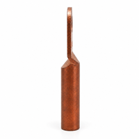 Cosses annulaires en cuivre série DT T2, plaquées étain, 600V, pour connexion par sertissage de câbles électriques