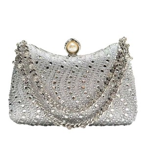 Sac à main de soirée de haute qualité pour femmes, pour mariage et fête, avec des perles et une conception imperméable - Product Image 2