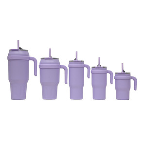 Stainless Steel Insulated Tumbler With Handle 400ML 510ML 710ML 1200ML 1500ML Vacuum Double Wall Travel <b>Cup</b> - Product Image 3