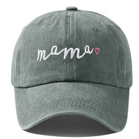 Casquettes de baseball mini décontractées pour maman et fille, ensemble adulte réglable 100% coton, quatre saisons, 6 panneaux, broderie 3D