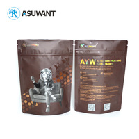Sac en plastique alimentaire personnalisé de qualité supérieure avec impression 3D en relief, UV spot, finition mate inversée, impression numérique métallisée, impression en braille, QR et effet gaufrage