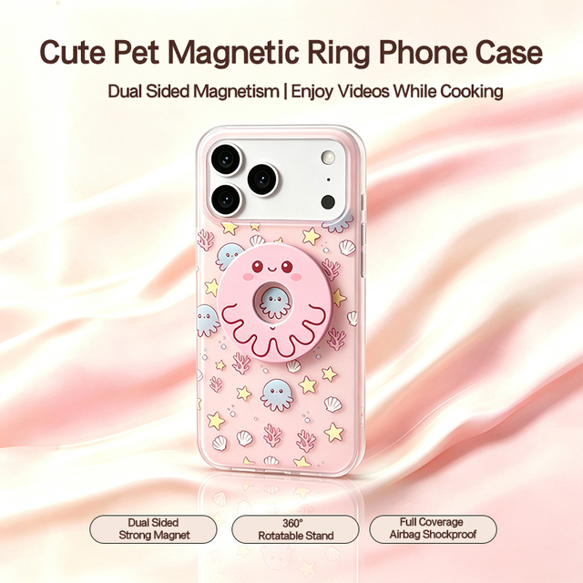 Universal Finger Ring Grip Phone Kickstand Ring Rotating Ring Holder Phone Magnetic Phone Grip Holder