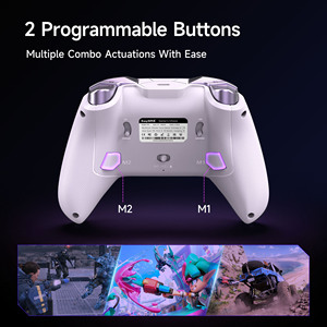 Bộ điều khiển chơi game EasySMX D10 với cần điều khiển TMR, gamepad đa nền tảng với khóa kích hoạt 2 chiều, đế sạc thông minh - Product Image 3