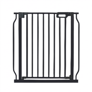 Barrières de sécurité durables en métal pour bébés et animaux domestiques, clôture facile à traverser pour chiens, barrière de sécurité pour enfants avec porte pour animaux, clôture intérieure et extérieure - Product Image 2