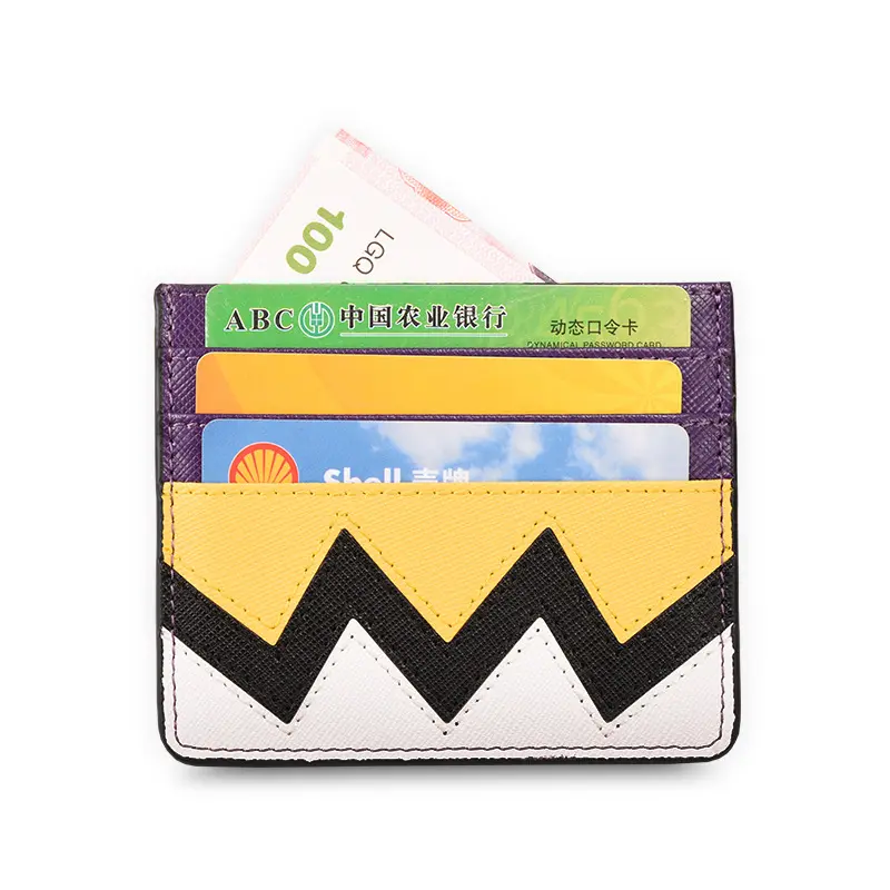 2023 yeni tasarım hakiki deri kartlık cüzdan kadın RFID engelleme İnce Minimalist kart tutucu cüzdan bayan