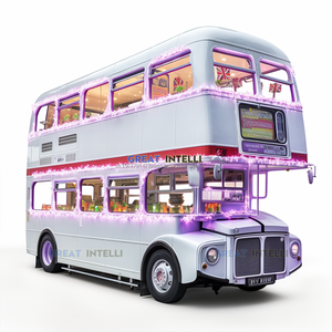 Grande remorque de nourriture de café camion mobile bar remolque luces para camion de comida porche venta bus électrique chariot de crème glacée - Product Image 6