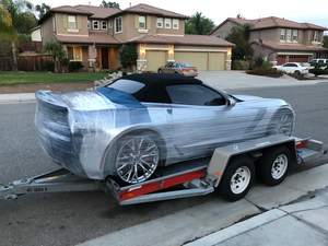 Open Car Trailers Towing <b>Excavator</b> 3 Tons Mini <b>Excavator</b> Trailer Semi-trailer - Product Image 2