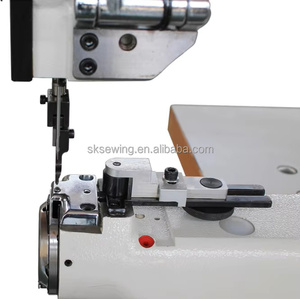 Máquina de coser industrial de alta resistencia 205 con cama cilíndrica, de una aguja, alimentación superior e inferior, para cuero y calzado. - Product Image 4