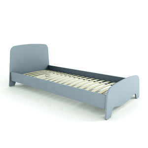 Vintage child boy full size bed frame house room for little kids theme bedroom floor bedding set - Product Image 1