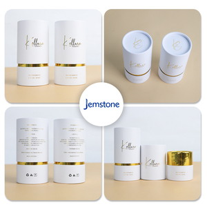 Tube en papier cartonné biodégradable imprimé sur mesure pour protéger les flacons de parfum et d'huiles essentielles - Product Image 6