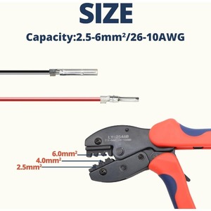 12 cặp năng lượng mặt trời kết nối công cụ Kit với 2 cái cờ lê Cờ lê 1 cái năng lượng mặt trời crimper cho 2.5/4/6mm ² panel năng lượng mặt trời Cáp - Product Image 4