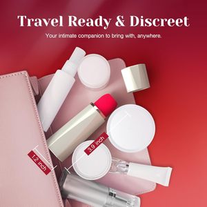 מיני שפתון ויברטור לנשים 9 מצבי יניקה סקס למבוגרים צעצועים - Product Image 6