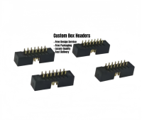 Cajas de Conexión para Cables de 2.0mm, Conector de Doble Fila 2x14 Pines Rectos, Conector de Placa Jumper, RoHS 2A 500V
