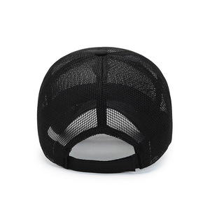 Trucker <b>Cap</b> Mesh Black Unisex Sun Protection <b>Baseball</b> <b>Cap</b> For Outdoor Sports - Product Image 2