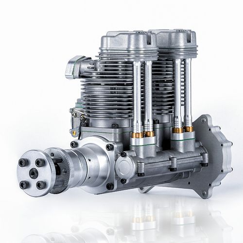 NGH GF60i2 Линейный двойной цилиндровый 4-ходовой 60CC бензиновый двигатель для RC Самолет с неподвижным крылом Drone