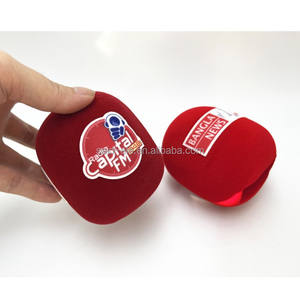 Filtro Antipop para Micrófono, Cubierta de Esponja con Impresión Personalizada, Protector de Viento con Logotipo, Espuma para Entrevistas, para <span class=keywords><strong>RODE</strong></span> <span class=keywords><strong>Wireless</strong></span> <span class=keywords><strong>GO</strong></span> - Product Image 2