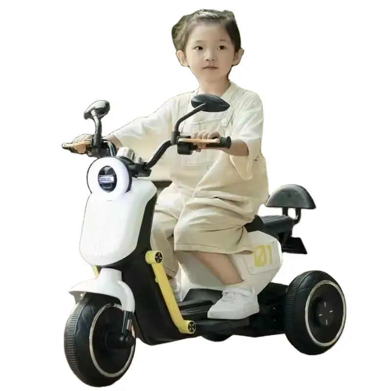 Детский Электрический трехколесный велосипед с аккумулятором 12 В