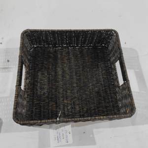 Bền Vải Lưu Trữ Giỏ Tổ Chức Giá Thấp PVC Dệt Mây Cống <span class=keywords><strong>Container</strong></span> Cho Trái Cây Và Rau Vòng Tròn Hình Dạng - Product Image 3