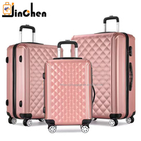 Ensemble de Bagages Valises de Voyage Haute Qualité, Personnalisables avec LOGO, en Gros, 3 Pièces (20, 24, 28 Pouces), Chariot
