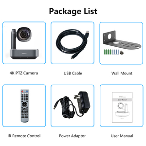 Bán Hot tenveo va612 Nhóm 4k Máy ảnh hội nghị Microphone hệ thống cho nhiều mục đích hội nghị Video hệ thống - Product Image 6