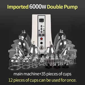 2024 Factory 4d Pricevacuum cupping thearpy máquina de elevación de glúteos bomba de aumento de senos máquina de vacío levantamiento de glúteos