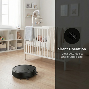 Robot Vacuum Cleaner 1500pa for Home Rechargeable <b>Mopping</b> Robotic Vacuum Cleaner Aspirateur Aspiradora - Product Image 5