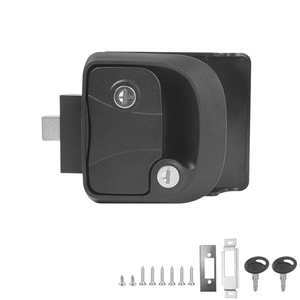 Cerradura Mecánica para <span class=keywords><strong>Caravana</strong></span> CAPEXRV, Cerradura de Seguridad de Doble Llave, Aleación de Zinc - Product Image 4