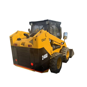รถตักล้อยางขนาดเล็ก CAT 246D 304 303.5CR 1 ตัน มือสอง ระบบไฮดรอลิก เครื่องยนต์ Deutz พร้อมขาย - Product Image 1