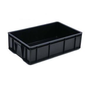 Conductive ESD Container Tray Pallet bin Anti static Circulation box black anti-static Plastic Storage ESD Box