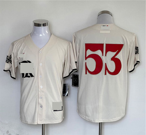 Nouveau Maillot de Baseball Homme 2026 de Qualité Supérieure, Style Texas, Brodé, Taille 5 # Seager <span class=keywords><strong>53</strong></span> # Garcia 48 # deGrom 2 # Maillot de joueur Semien Home Limited - Product Image 6