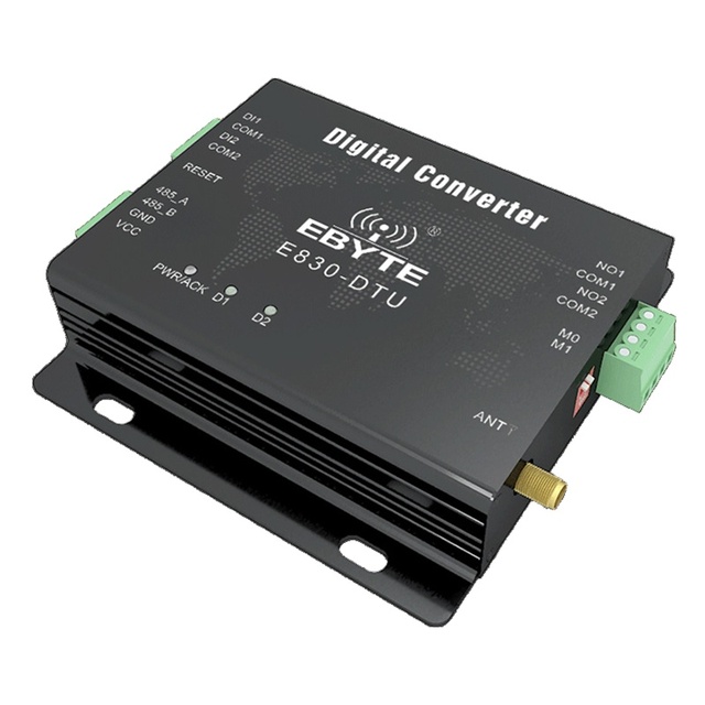 Ebyte E830-DTU(2R2-433L) Industrial 433MHz Wireless for PLC Digital Input RS485 Modbus RTU Converter