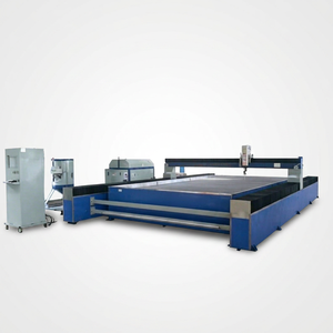 Découpeuse à jet d'eau 3000x6000mm, commande CNC 3 axes, bac à abrasifs 50HP, ultra haute pression 380Mpa, triphasé 220-480V - Product Image 1
