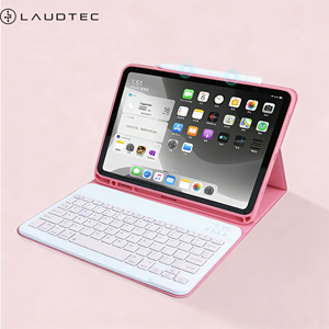 Étui de clavier en cuir magnétique détachable de qualité supérieure pour iPad11 A16 10.9, housse de protection ultra-fine avec support multi-angles - Product Image 1