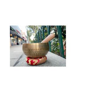 Cuencos de Canto de Material indio, cuencos de Metal de latón, diseño pintado, tibetano, para meditación, cantar - Product Image 4
