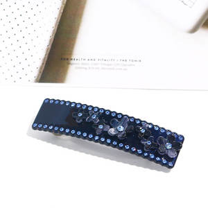 Acetato di cellulosa barrette della clip di capelli con il fiore dei capelli delle donne accessorio di moda popolare clip di capelli francese barrette <span class=keywords><strong>per</strong></span> le <span class=keywords><strong>bambine</strong></span> - Product Image 3