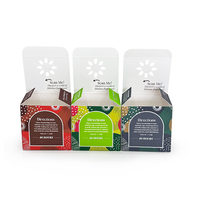 Caja de Embalaje de Cartón para Café y Té, Diseño Hueco, Personalizada, Desechable, de Alta Gama
