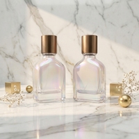 Flacon de parfum atomiseur pressurisé moderne et élégant de 100 ml, design Anding, qualité dégradée