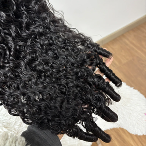 Sdd Lớp Biểu Bì Phù Hợp Tóc Miến Điện Xoăn HD Ren Phía Trước Tóc Giả Ngón Tay Cuộn <span class=keywords><strong>D</strong></span>ây Kết thúc Tóc Thô Glueless Tóc Giả Tóc Con Người Cho Phụ Nữ Da Đen - Product Image 4