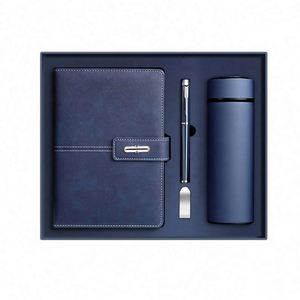 Regalos Promocionales al por Mayor, Cuaderno de Cuero, Taza Térmica, Juego de Regalo de Cuaderno Personalizable para Empresas con Bolígrafo y Botella de Agua - Product Image 3