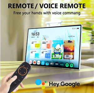 Televisor Móvil de 27 Pulgadas con Pantalla Táctil Android, Pantalla Táctil para PC, Televisor Portátil con Asa, Compatible con Google Play Store, Descarga de Aplicaciones Gratis - Product Image 2