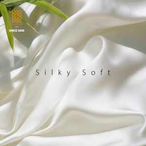 Draps en viscose de bambou 100% imprimés ultra doux et rafraîchissants, taille Queen, 4 pièces, luxe hôtelier, 400TC, poche profonde - Product Image 2