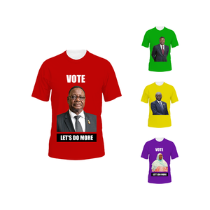 Factory Customized Print Election Event T Shirt Promotional Advertising Tshirt