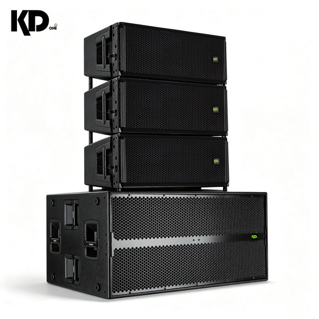 HDL30 Neodymium Magnet Active Two-Way Line Array Speaker 9006 Dual 18-Inch Subwoofer