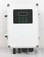Pompe à eau centrifuge hybride solaire AC/DC 1HP 750W pour l'irrigation agricole