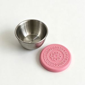 SFB32 - Tazón para Salsas de Acero Inoxidable Personalizado con Tapa Ecológica para Almacenar Salsas de Hoisin, Tomate y Otros Condimentos - Product Image 4