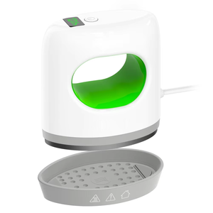 Nouvelle presse à chaud manuelle super mini avec écran LED, température réglable jusqu'à 410°F pour petits travaux manuels, étiquettes de chaussures, manchons, petites applications thermiques - Product Image 1