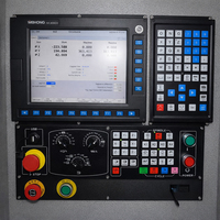 Fresadora CNC Mini de Media Cobertura Jinan Mosencnc, Sistema de Control GSK, Fresado/Taladrado de Metal de Alta Precisión, BT30/BT40
