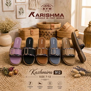 Sandalias Planas Casuales de Moda para Mujer con Punta Abierta y Decoración de Cadena Metálica, Antideslizantes, para Todas las Temporadas, Parte Superior de PU, Suela de Goma - Product Image 1
